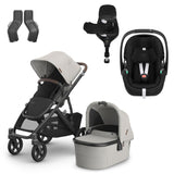 UPPAbaby VISTA V3 Luxury Maxi-Cosi Pebble 360 Pro2 i-Size Travel System Bundle - Savannah