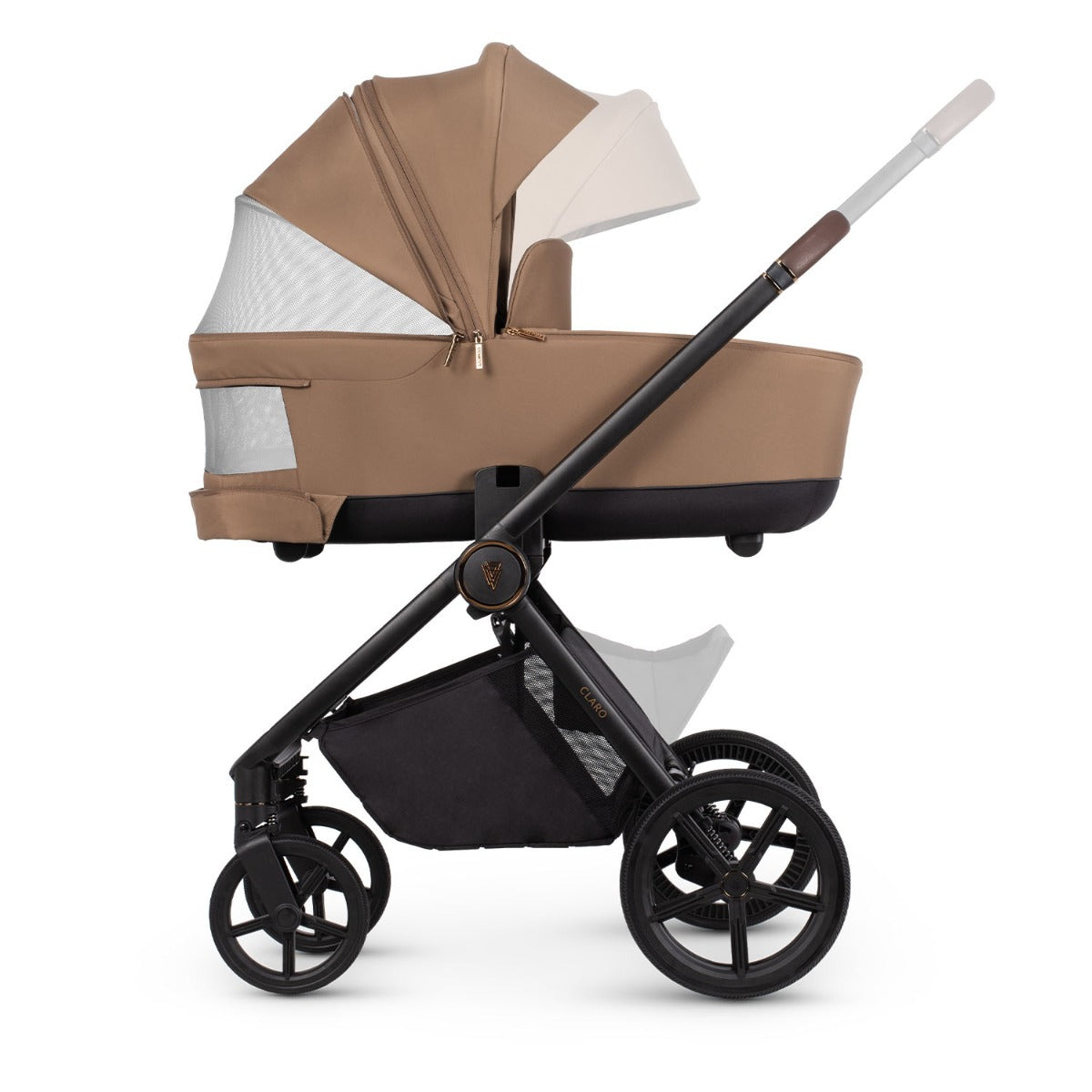 Venicci Claro 2-in-1 Travel System Bundle - Caramel