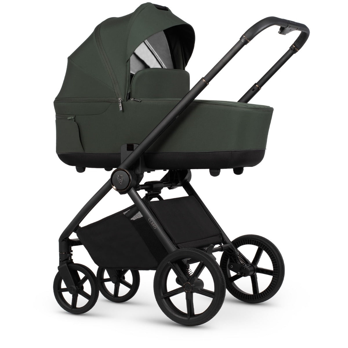 Venicci Claro Complete Travel System Bundle + 360 Isofix Base - Forest