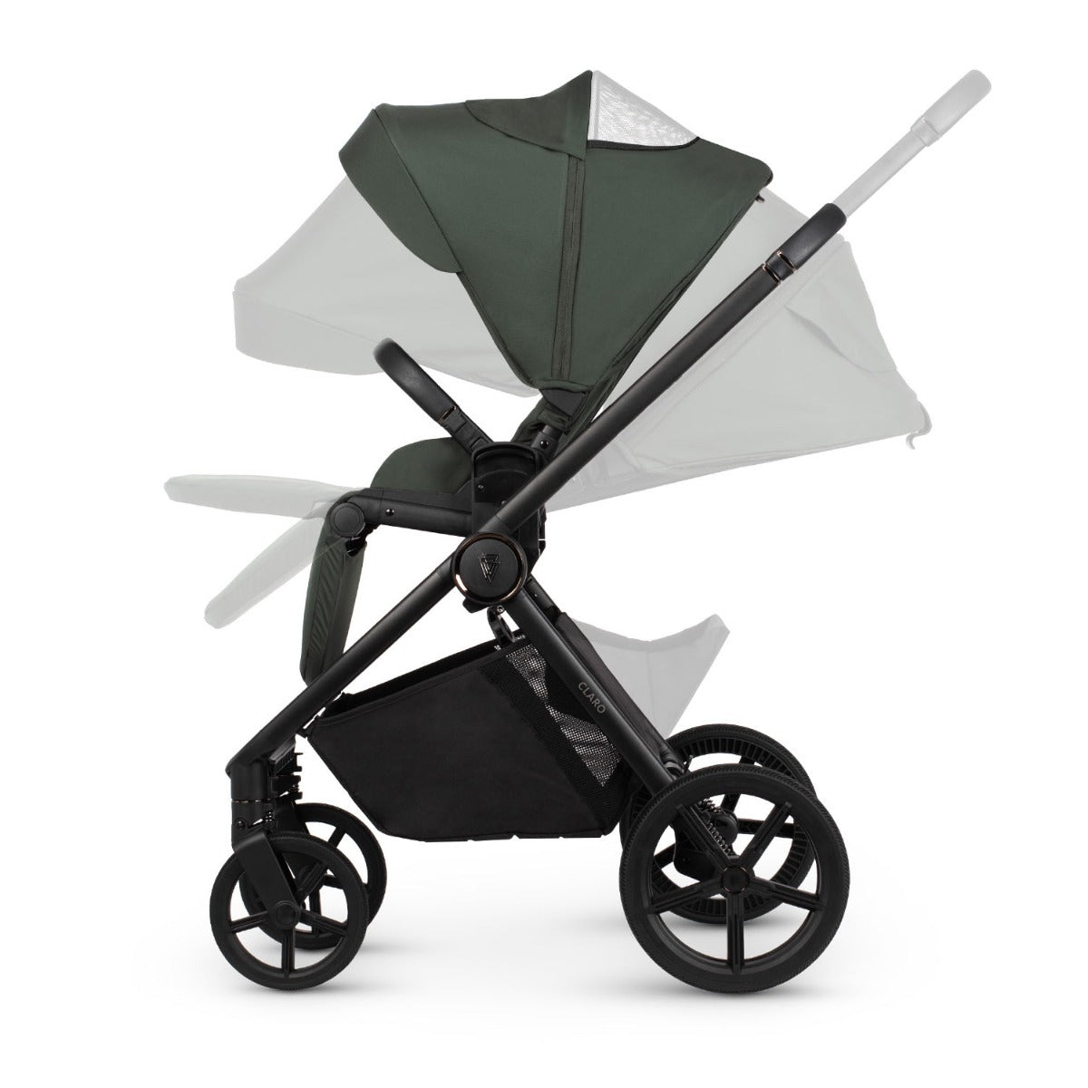 Venicci Claro Complete Travel System Bundle + 360 Isofix Base - Forest