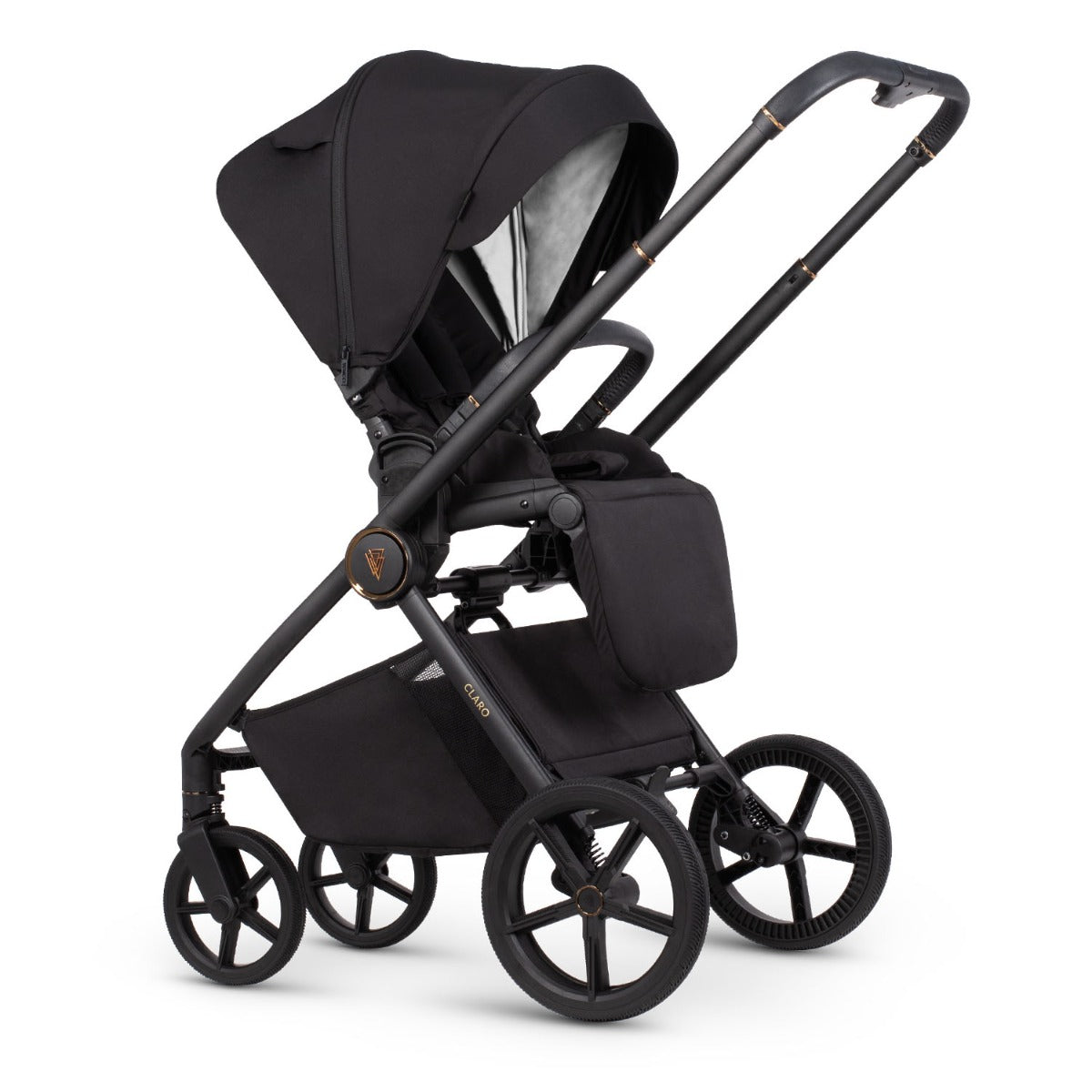 Venicci Claro Complete Travel System Bundle + 360 Isofix Base - Noir