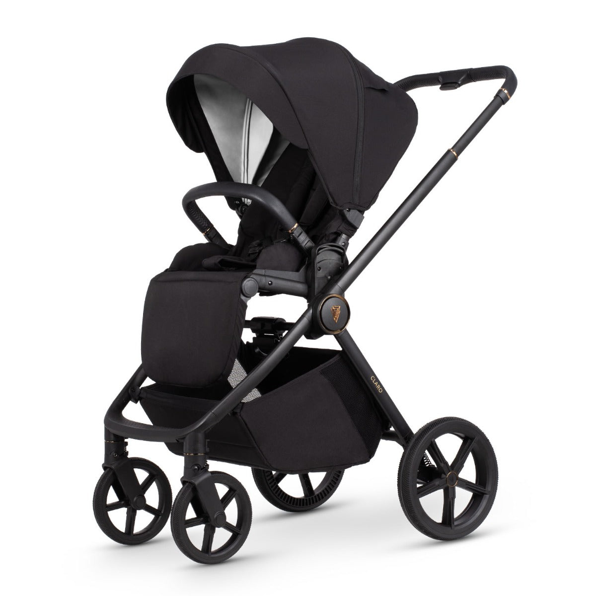 Venicci Claro Complete Travel System Bundle + 360 Isofix Base - Noir