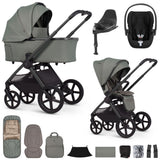 Venicci Upline 3 Luxury 4in1 Cybex Cloud T Car Seat & 360 Base Bundle - Aloe