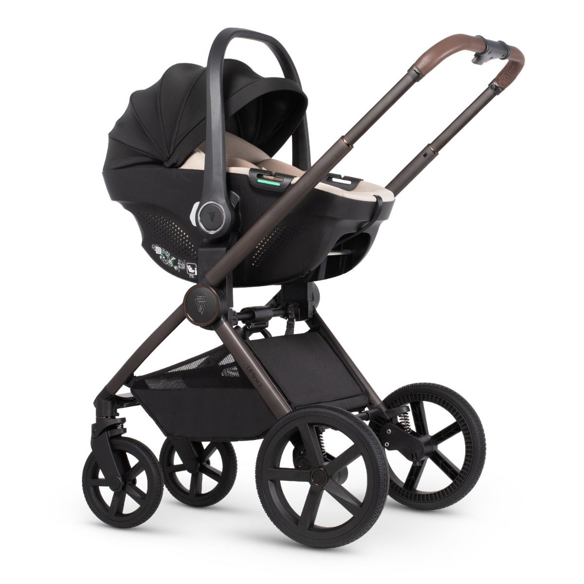 Venicci Upline 2 SE 3-in-1 Tiago Travel System Bundle - Powder