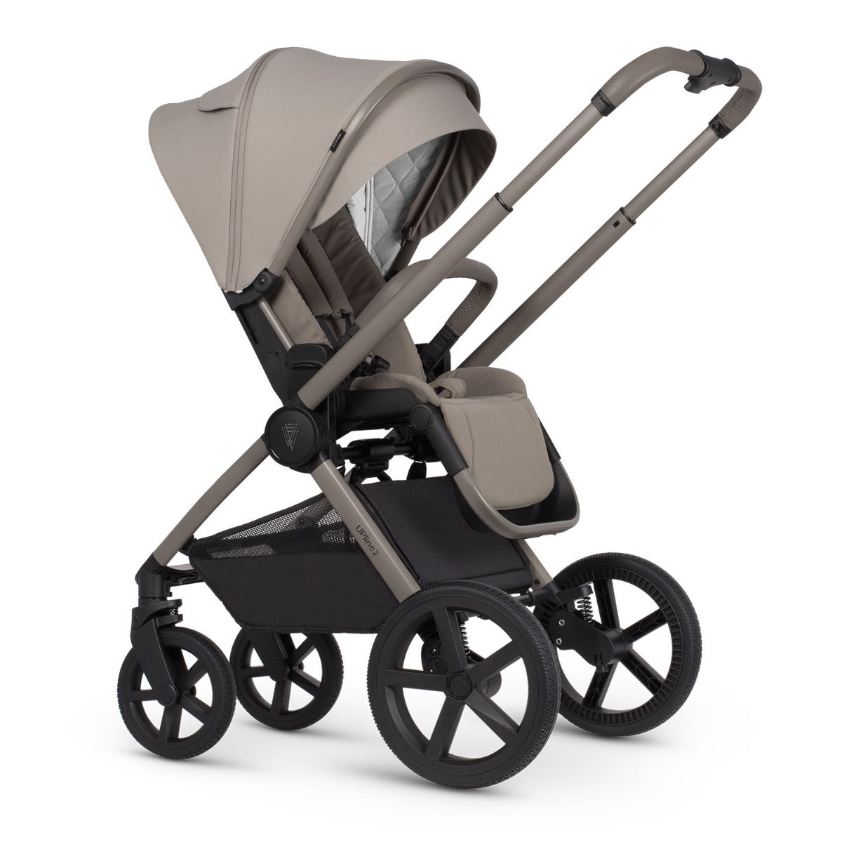 Venicci Upline 2 Pushchair & Carrycot 2-in-1 Bundle - Taupe