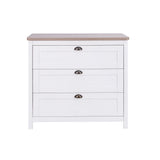 Tutti Bambini Verona 3 Piece Room Set - White & Oak