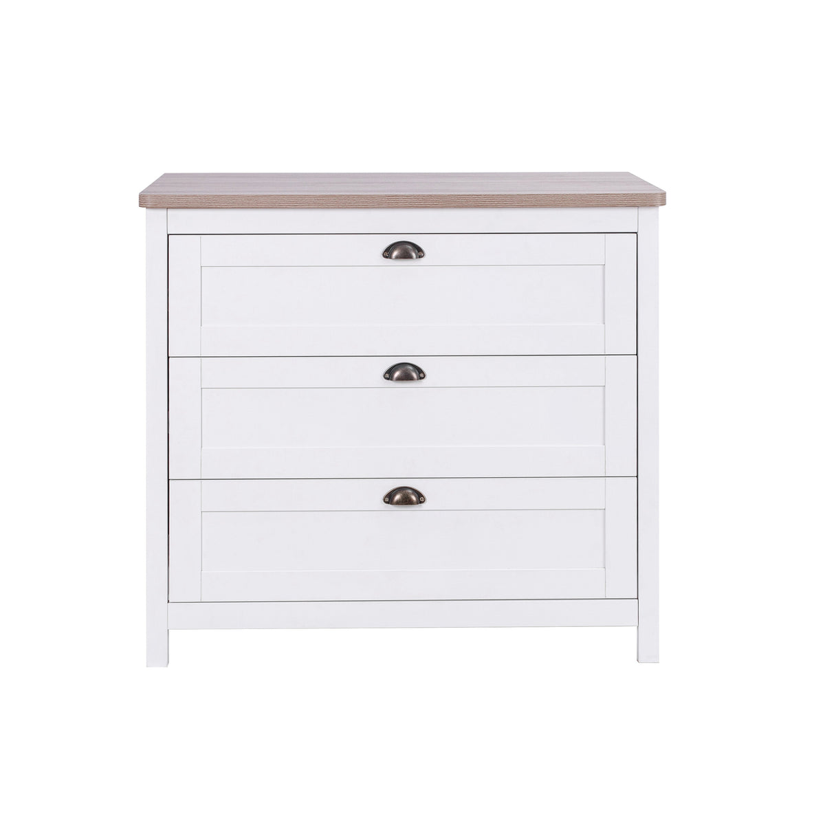 Tutti Bambini Verona 2 Piece Room Set - White & Oak