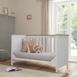 Tutti Bambini Verona Cot Bed - White & Oak
