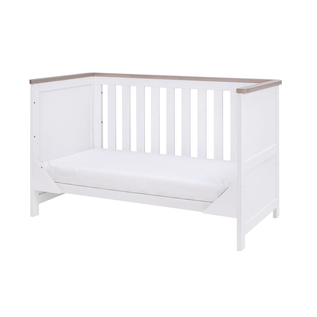 Tutti Bambini Verona 3 Piece Room Set - White & Oak