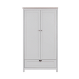 Tutti Bambini Verona Wardrobe - Oak & Dove Grey