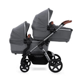 Silver Cross Wave 3 Twin Pram & Pushchair - Lunar