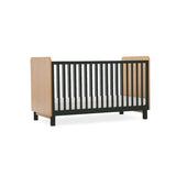 CuddleCo Rafi 3 Piece Nursery Furniture Set - Oak and Black