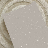 Anti-Roll Wedge Changing Mat - Grey Stars