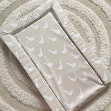 Standard Changing Mat - White Goose Unisex Print