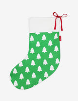 Toby Tiger Organic Green Tree Christmas Stocking